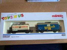 Märklin 4512 Schweiz Set Ex Bier Brauerei Warteck SBB OVP