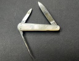 Altes Perlmutt Sackmesser 78 mm - selten