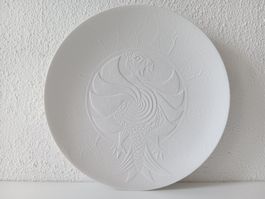 KÖNIGL.PR.TETTAU Assiette "Friede" par M.Degenhardt 251/5000