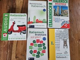 Italienisch Sprachkurs für Anfänger Bücherpaket
