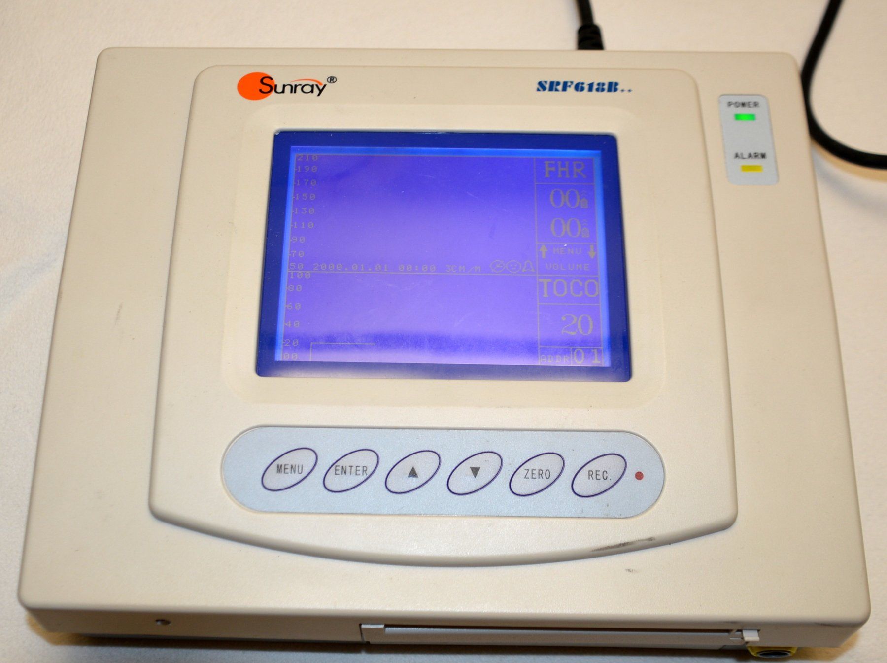 Misurare: Sunray SRF618B++ KTG Kardiograph Cardiographe – Usato da Collonges venduto da arashee 2