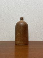 Gesprenkelte Keramikvase mit schmalem Hals vintage Vase