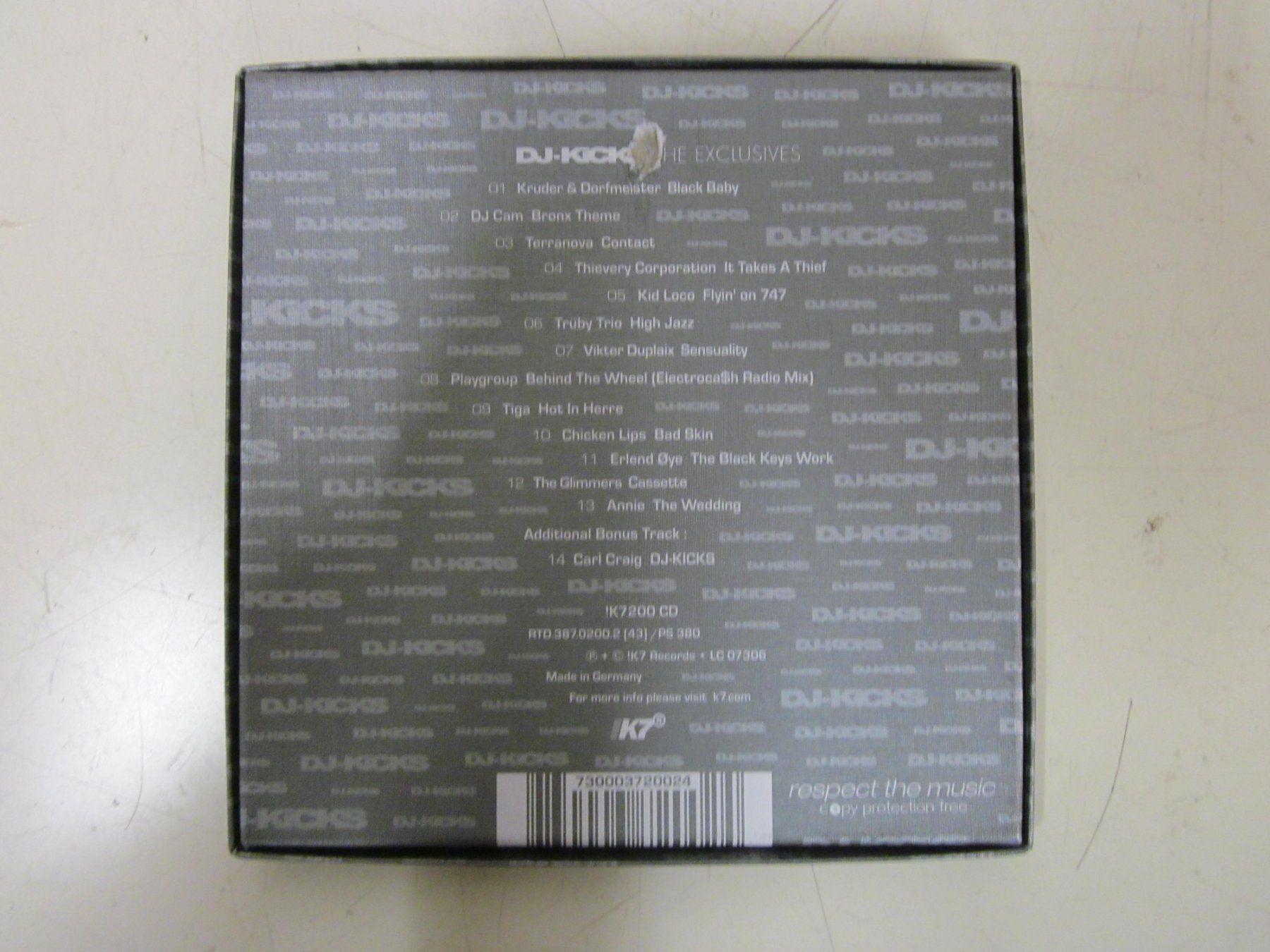 CD: DJ-KICKS THE EXCLUSIVES CD 2006 – Usato da Grand-lancy venduto da kohler333 3