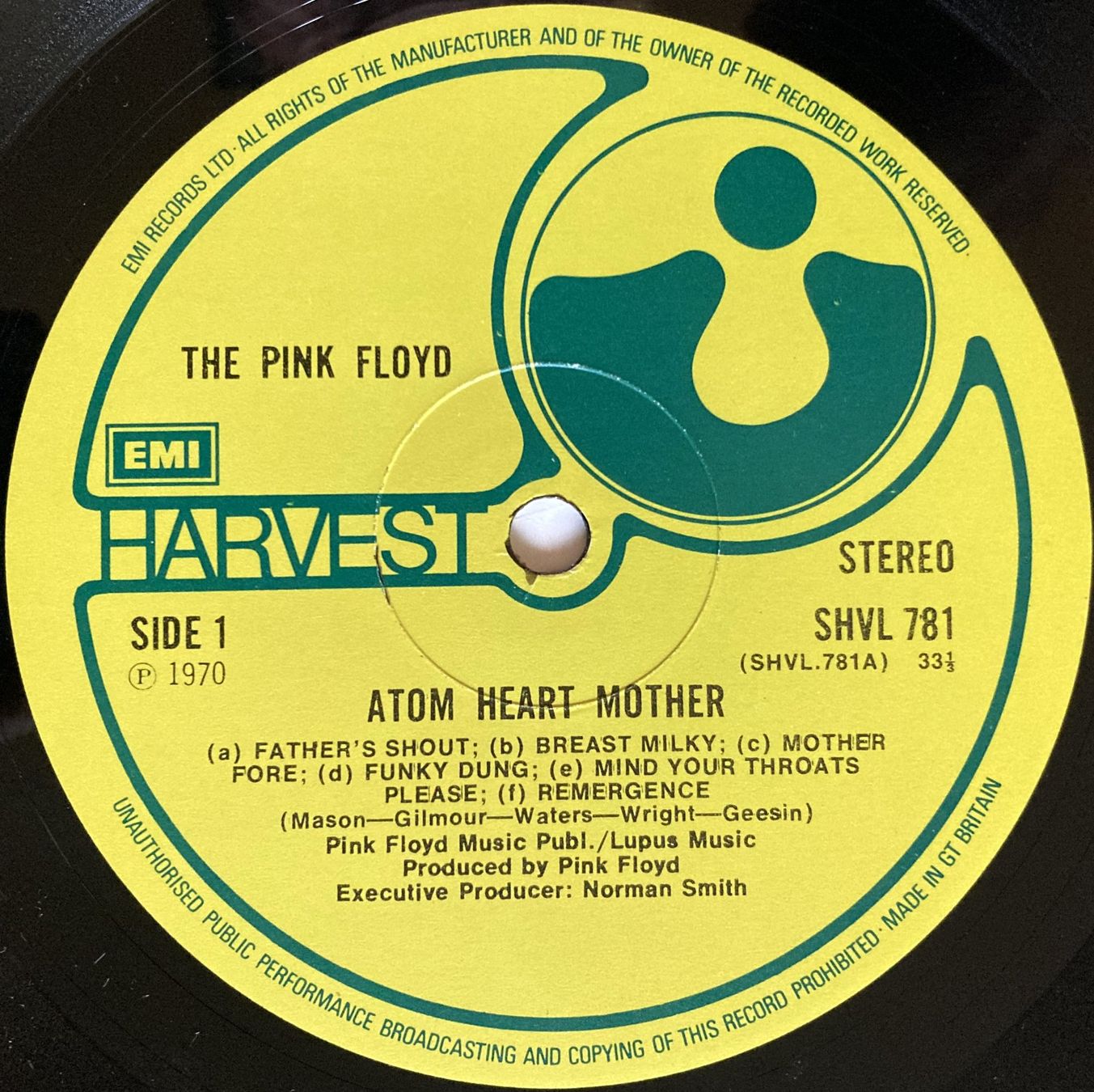 Dischi in vinile: PINK FLOYD - ATOM HEART MOTHER – Usato da Bottens venduto da hotter-than-hell 3