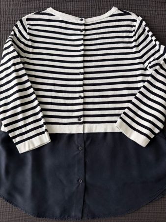 COS Pullover XS aus 100% Seide und Baumwolle