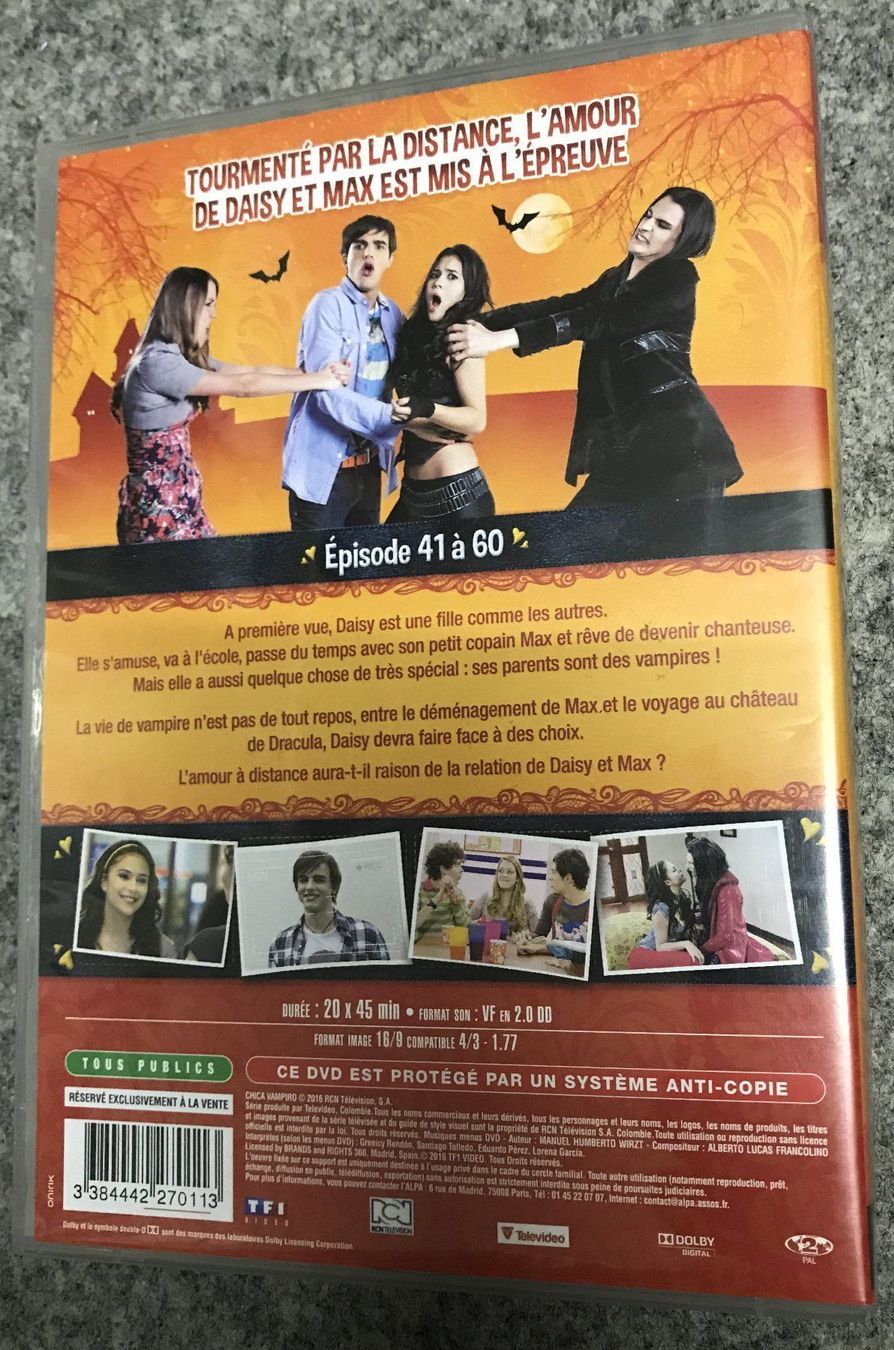Tutti i DVDs: DVDs- Chica Vampiro- Saison 1- Partie 3 – Usato da Guntershausen venduto da Gloominati 1