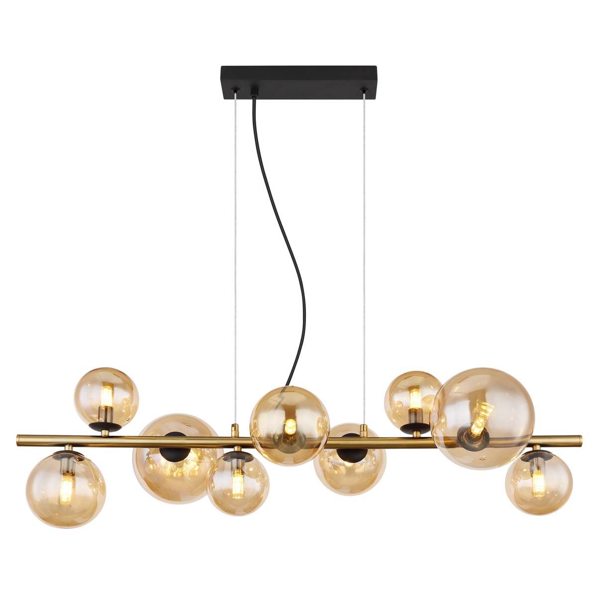 Lampadari & plafoniere: LED Pendelleuchte, Glas, 87 cm x 36 cm – Nuovo (secondo la descrizione) da Kreuzlingen venduto da Smart-Light 3