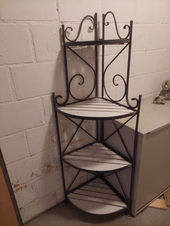 Faszinierend Eckregal Metall Vintage Bilder