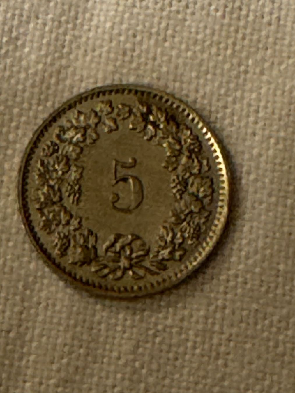 Alle Münzen: Pièce rare 5 centimes Suisse 1970 – Gebraucht aus La Chaux-de-Fonds von reu_kx5l