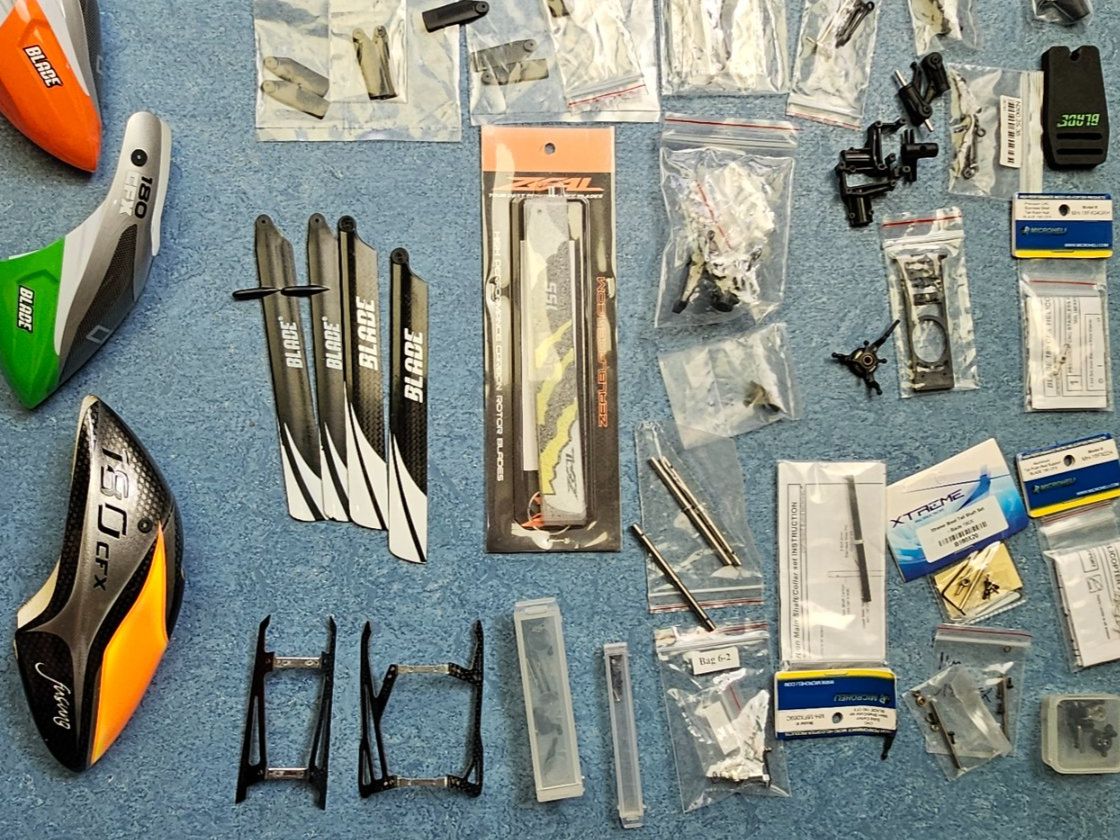 Blade RC Kits de montage: Ersatzteile Helikopter Blade 180 CFX – D'occasion à Herzogenbuchsee par Snoopy2262 3