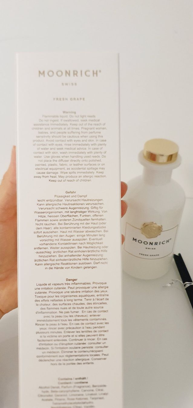 Spray per ambienti: Moonrich Raumduft Fresh Grape – Usato da Stansstad venduto da InStyle8 5
