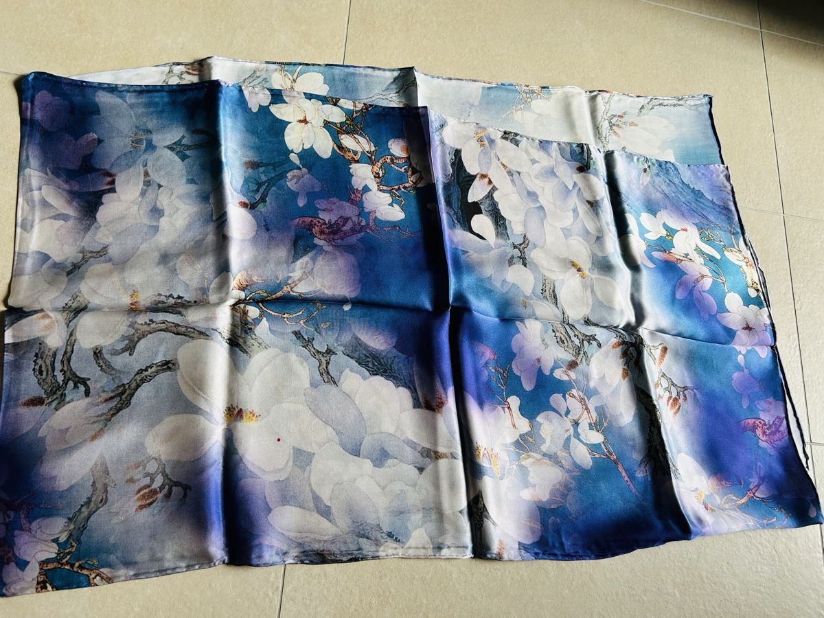 Foulards, Tücher & Schals: Foulard en soie – Neu und originalverpackt aus Founex von etswang 2