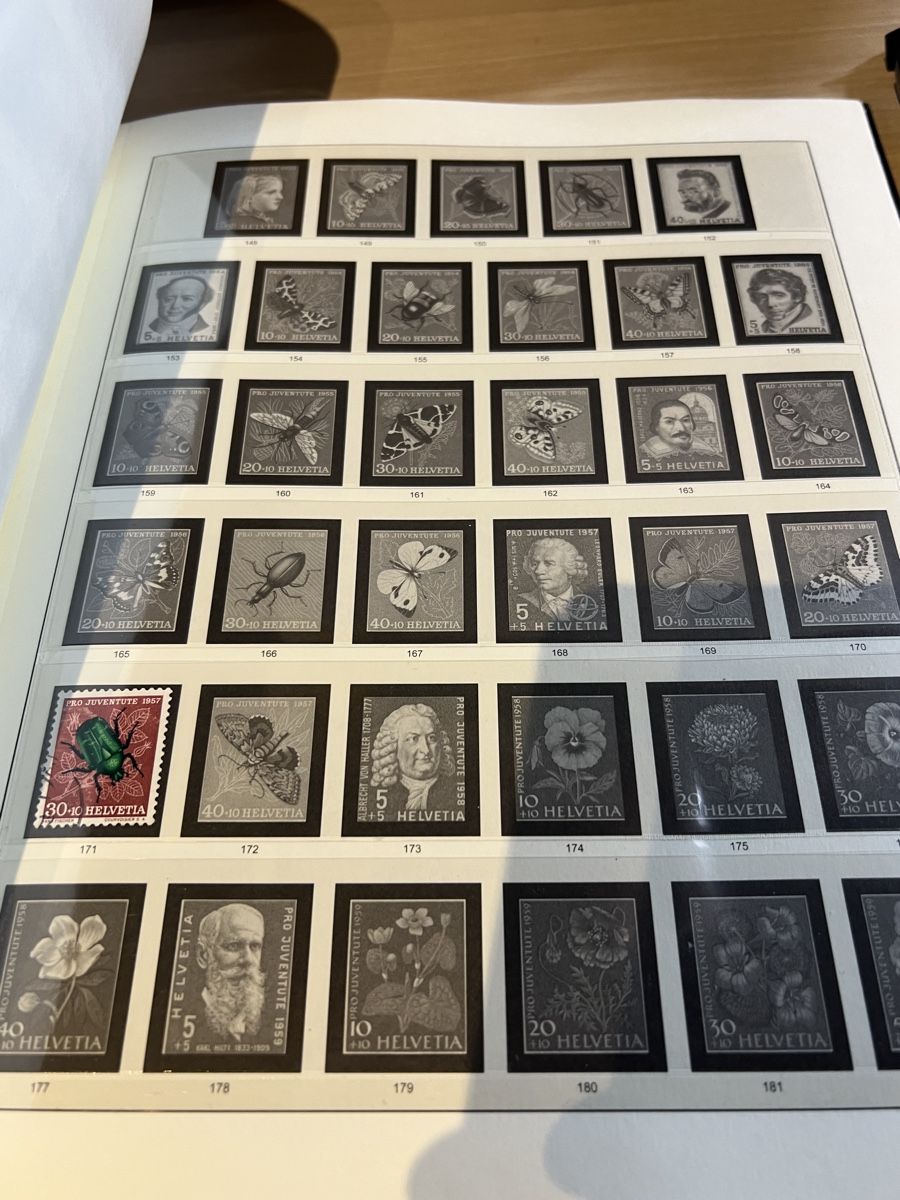 Tutti i francobolli: Briefmarken Album Schweiz 1900 ak Ansichtskarte Sammlung – Usato da Prosito venduto da Danielehh 6