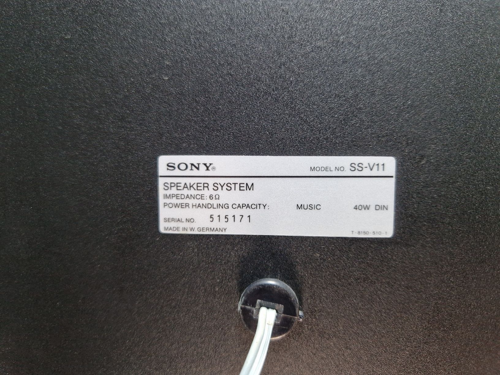 Sony Lautsprecher: Sony SS-V11 – Gebraucht aus Arbon von Mayak_Sound 5