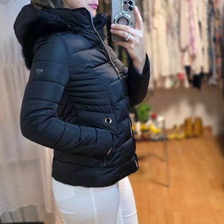Schwarze Winterjacke S/M Top Zustand