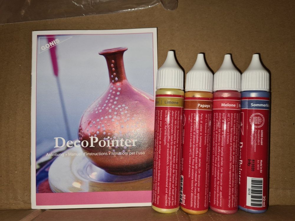 Gonis DecoPointer 4 Sommerfarben NEU Kaufen auf Ricardo