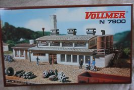 1 neuer Bausatz Betonwerk von Vollmer N7900 für Spur N
