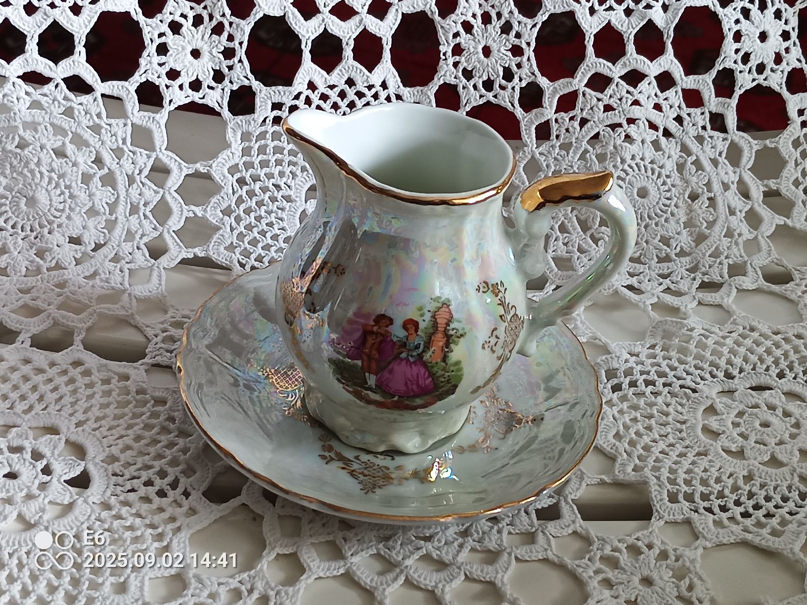 Set di piatti: Herziger Mocca-Service 16teilig – Usato da Zürich venduto da Mitzi6 6