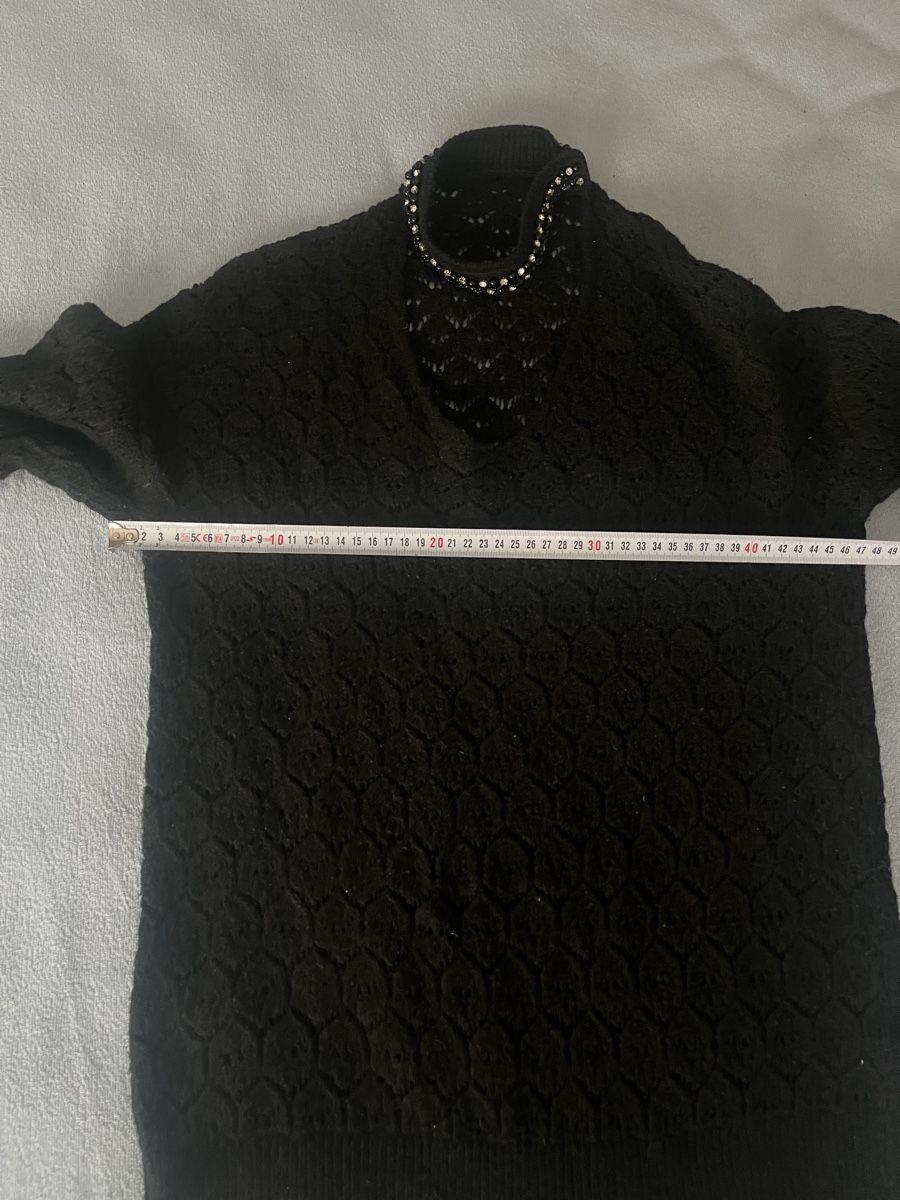 Lots de vêtements: Schwarze Häkel-Top & Feinstrickpulli Gr. S – Neuf (Voir description) à Olten par sae_82z2 7