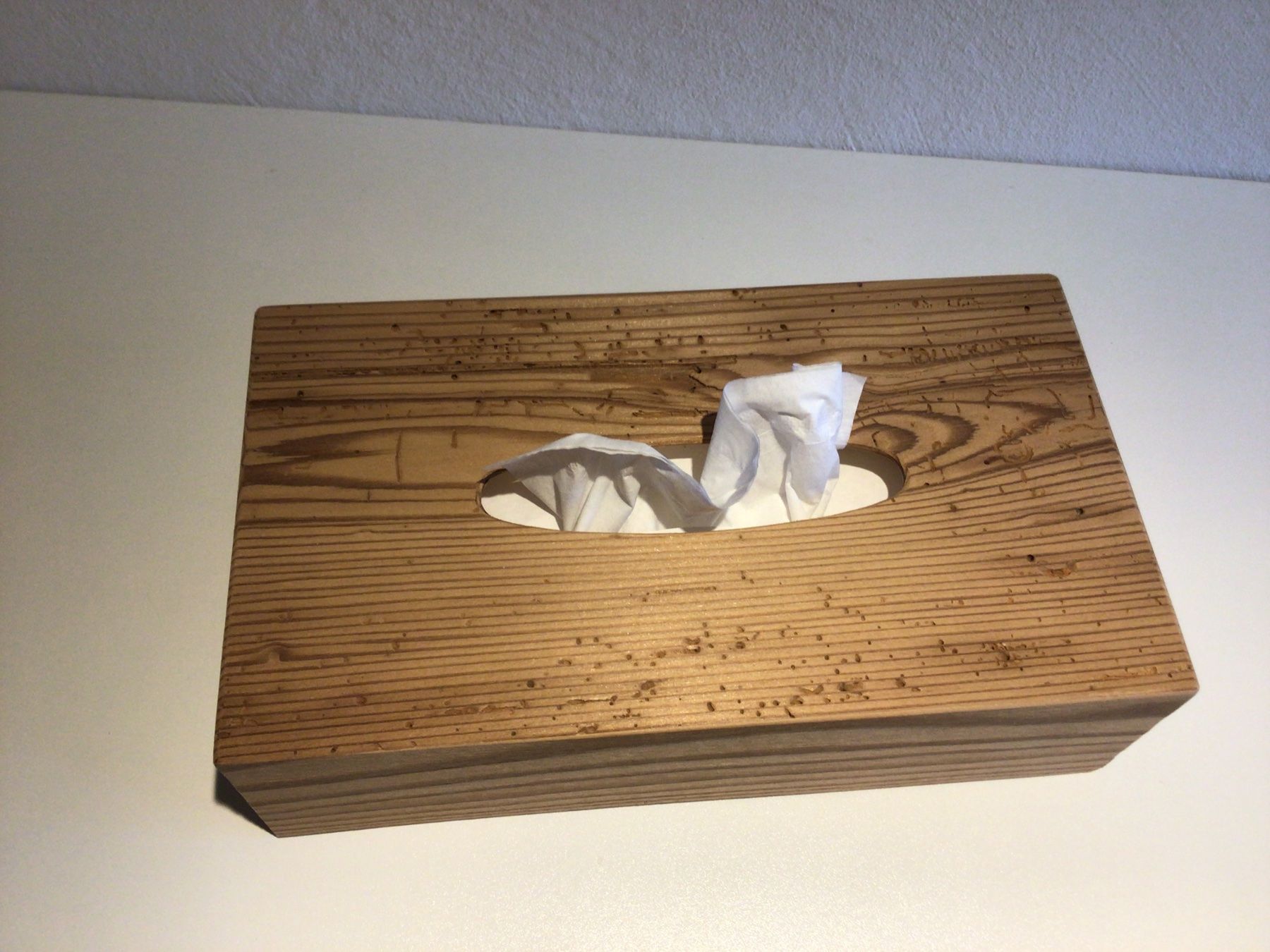 Articoli in legno: Kleenex-Box Altholz – Nuovo (secondo la descrizione) da Benken SG venduto da Hagli76 4
