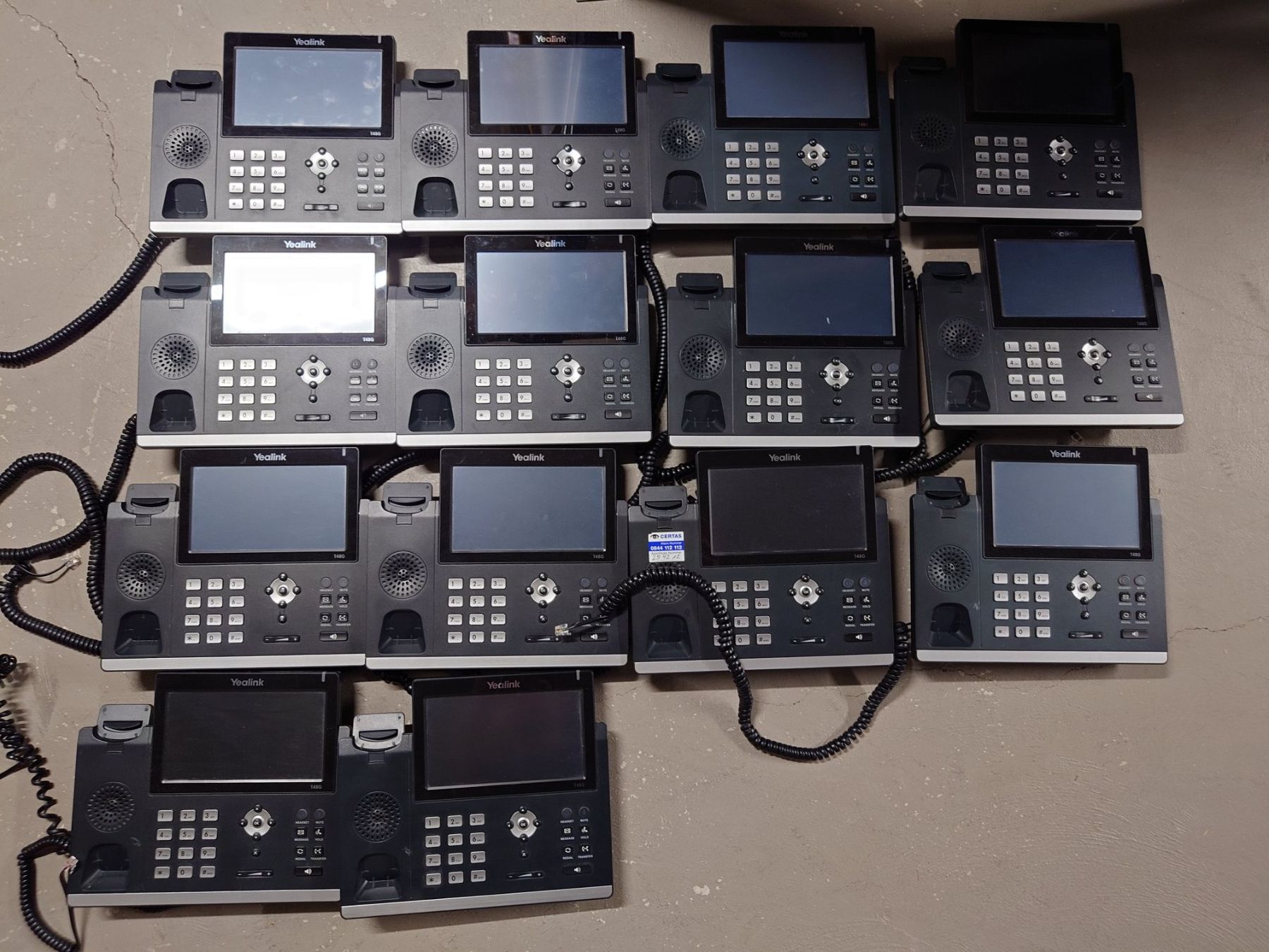 Yealink Telefoni: Yealink Telefone T48G T48S – Usato da Fehraltorf venduto da eventag