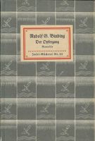 Rudolf G. Binding - Der Opfergang, Insel-Bücherei Nr. 23