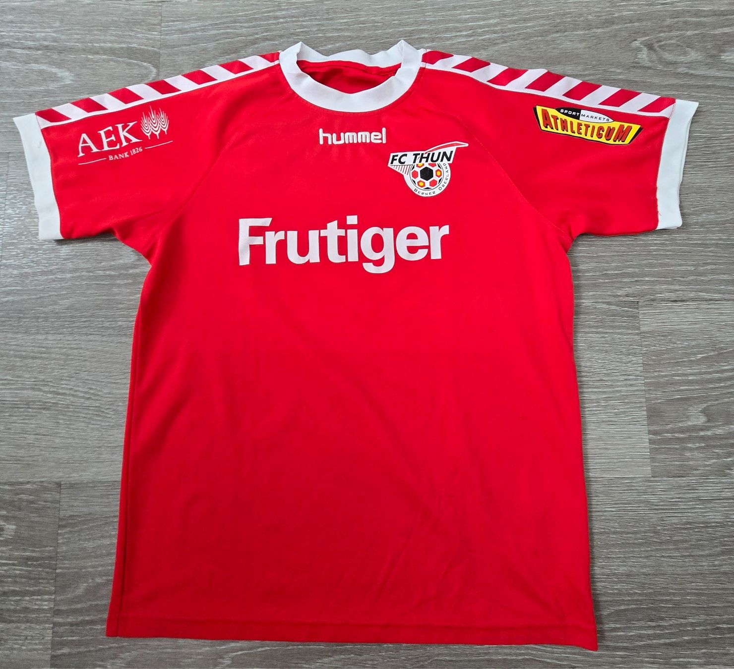 Hummel Leibchen & Hosen: FC Thun | 2005/07 – Gebraucht aus Zollbrück von