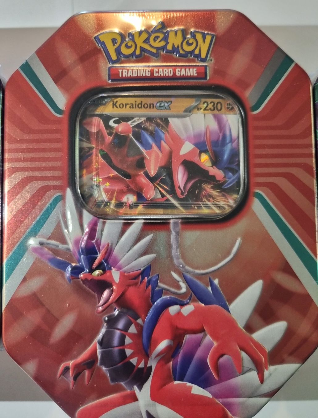 Pokémon Carte collezionabili: Paldea Legends tin  EX miascarade koraidon palmaval – Nuovo e nell'imballaggio originale da Les Cullayes venduto da yan_nvn9 2