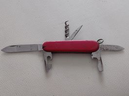 Victorinox Spartan Taschenmesser rot gebrauchter Zustand