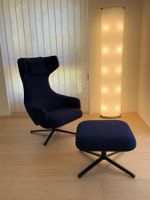 VITRA: GRAND REPOS mit OTTOMAN in dunkelblau