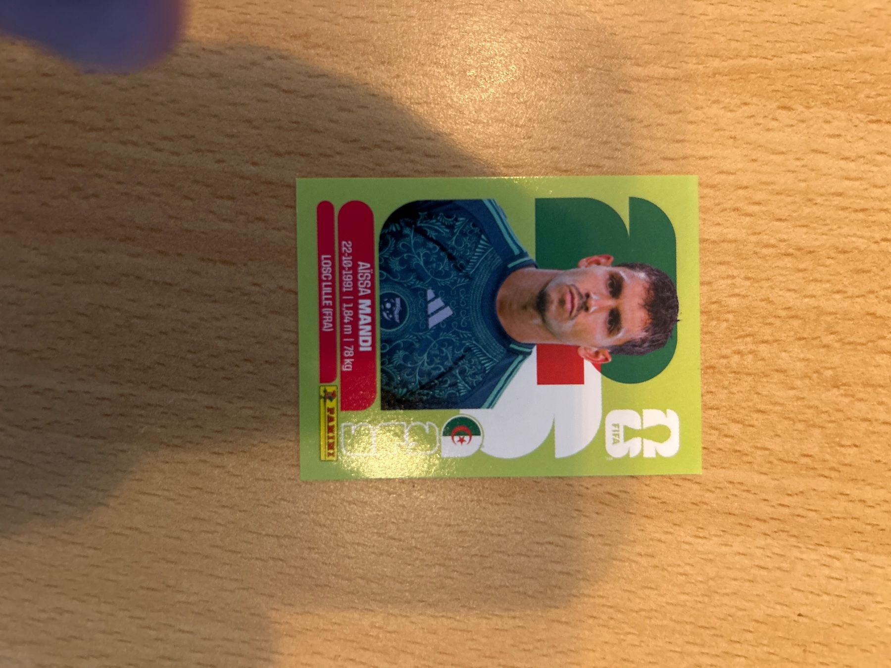 Panini Carte collezionabili: ALG 7 - Aissa Mandi - Panini WM 26 – Usato da Luzern venduto da edu_f6hx