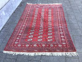 Gebrauchter Teppich Bokhara Handarbeit ungereinigt