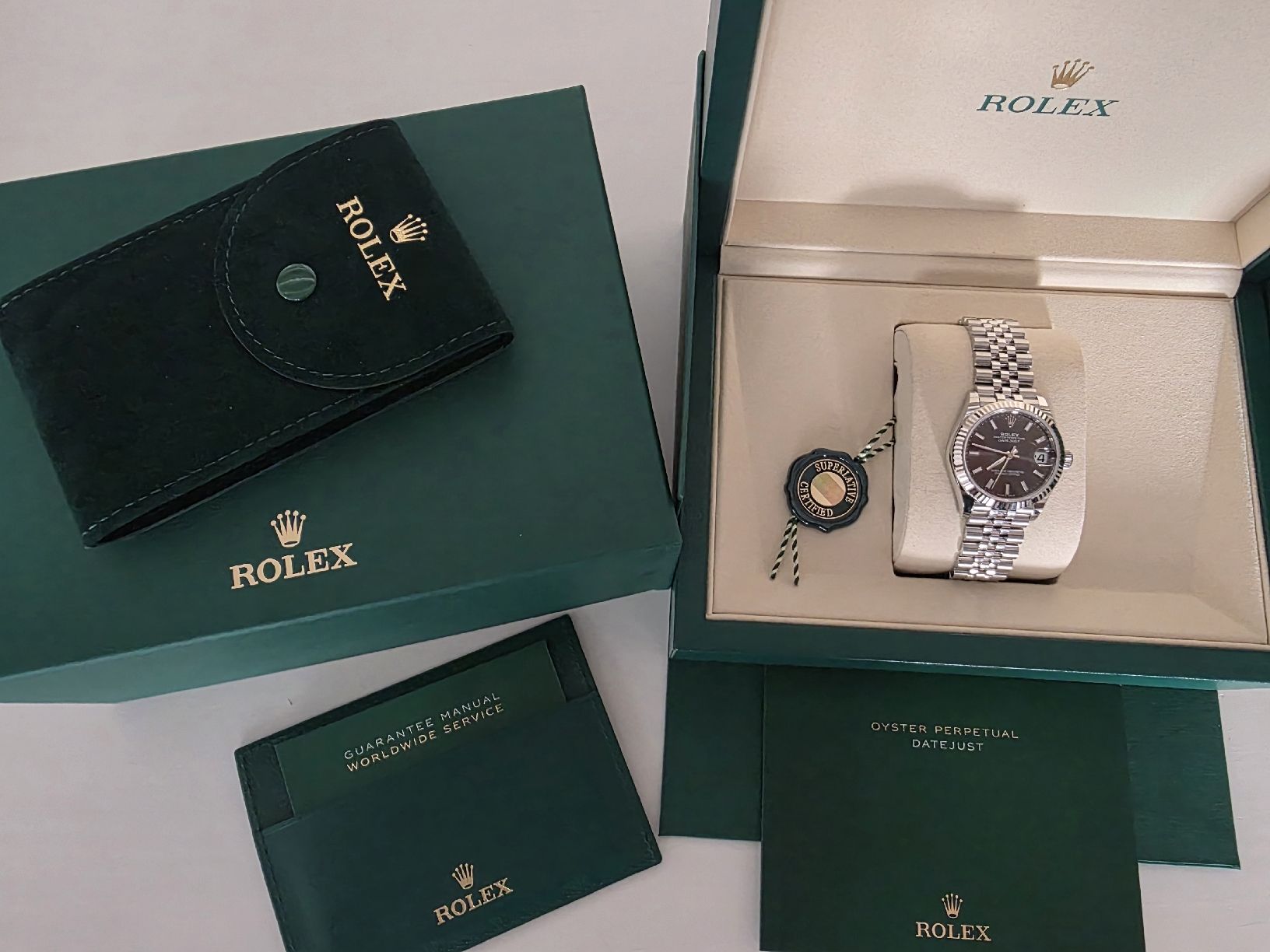 Rolex Orologi: Rolex Datejust 31mm – Nuovo e nell'imballaggio originale da Geneve venduto da eug_gpt9