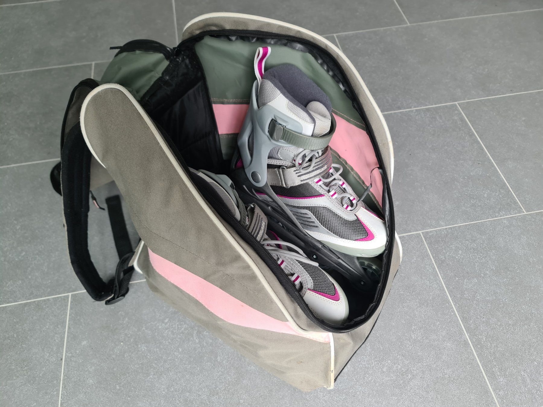 Pattini in linea & Pattini a rotelle: Rollerblade SG5 Gr. 38.5 Inlineskates Rollschuhe mit Tasche – Usato da Hausen AG venduto da Vugri 7
