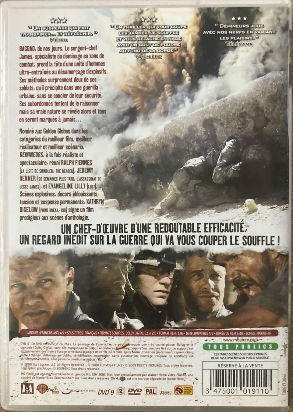 Tous les DVDs: DEMINEURS – D'occasion à Poliez-Pittet par Newtown-Records 1