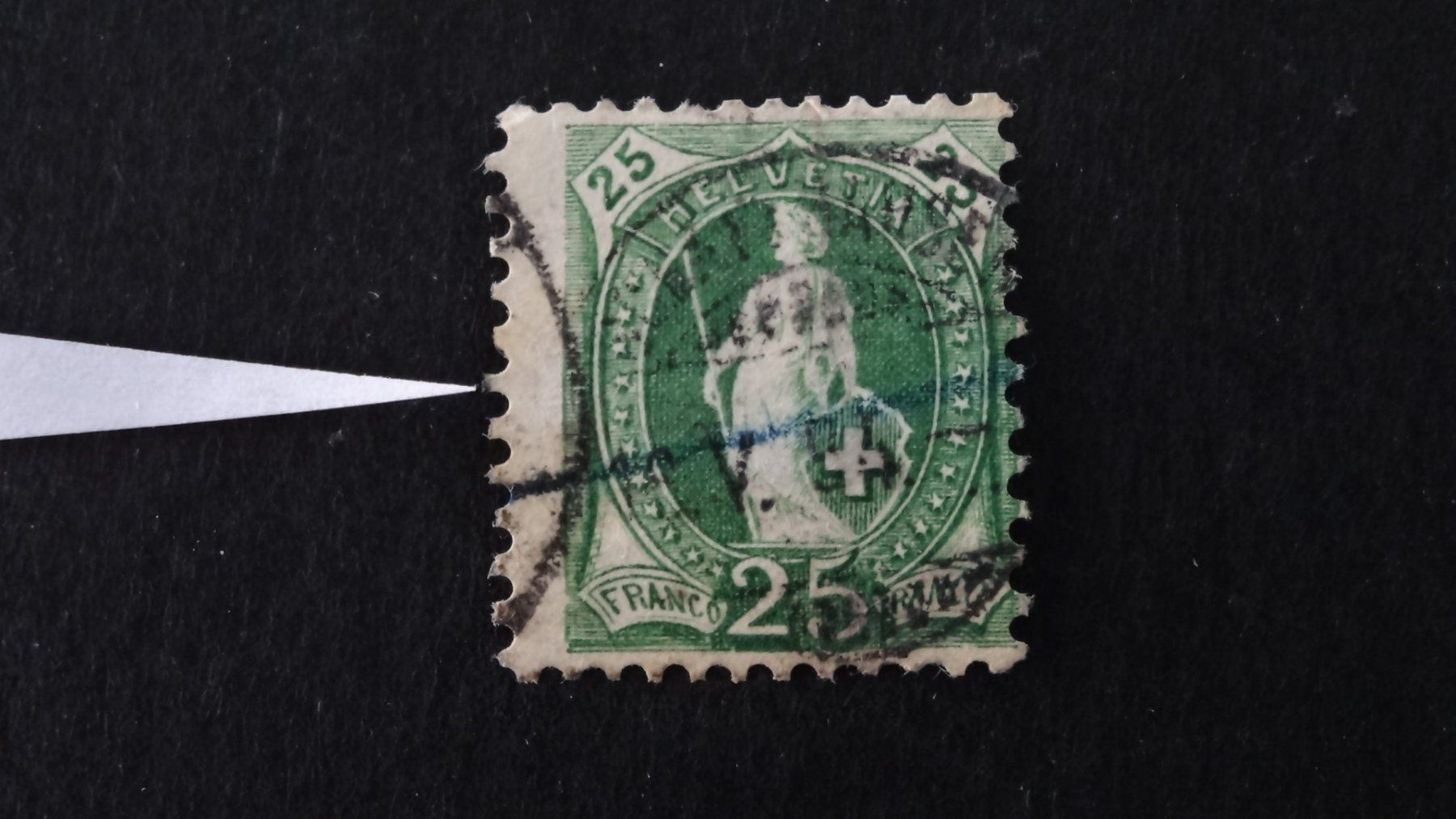 Tous les timbres: stark dezentriert SBK 67C   123 – D'occasion à Anwil par larks
