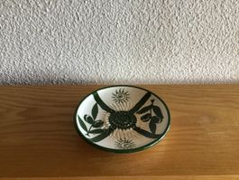 Rustikale Oliven-Schale aus Keramik - Handgefertigt