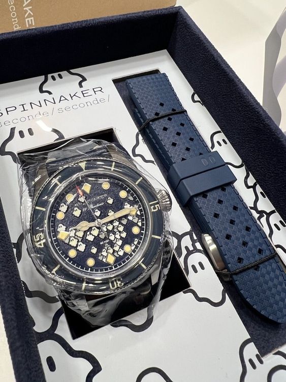 Spinnaker Fleuss Fifthy Phantoms Blue Rare Pre/RUN Watch | Kaufen auf ...