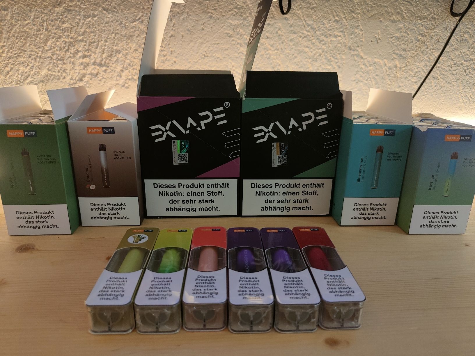 Sonstige Tabakwaren: Einweg- über 50 Stück – Neu und originalverpackt aus Rothrist von schmuus