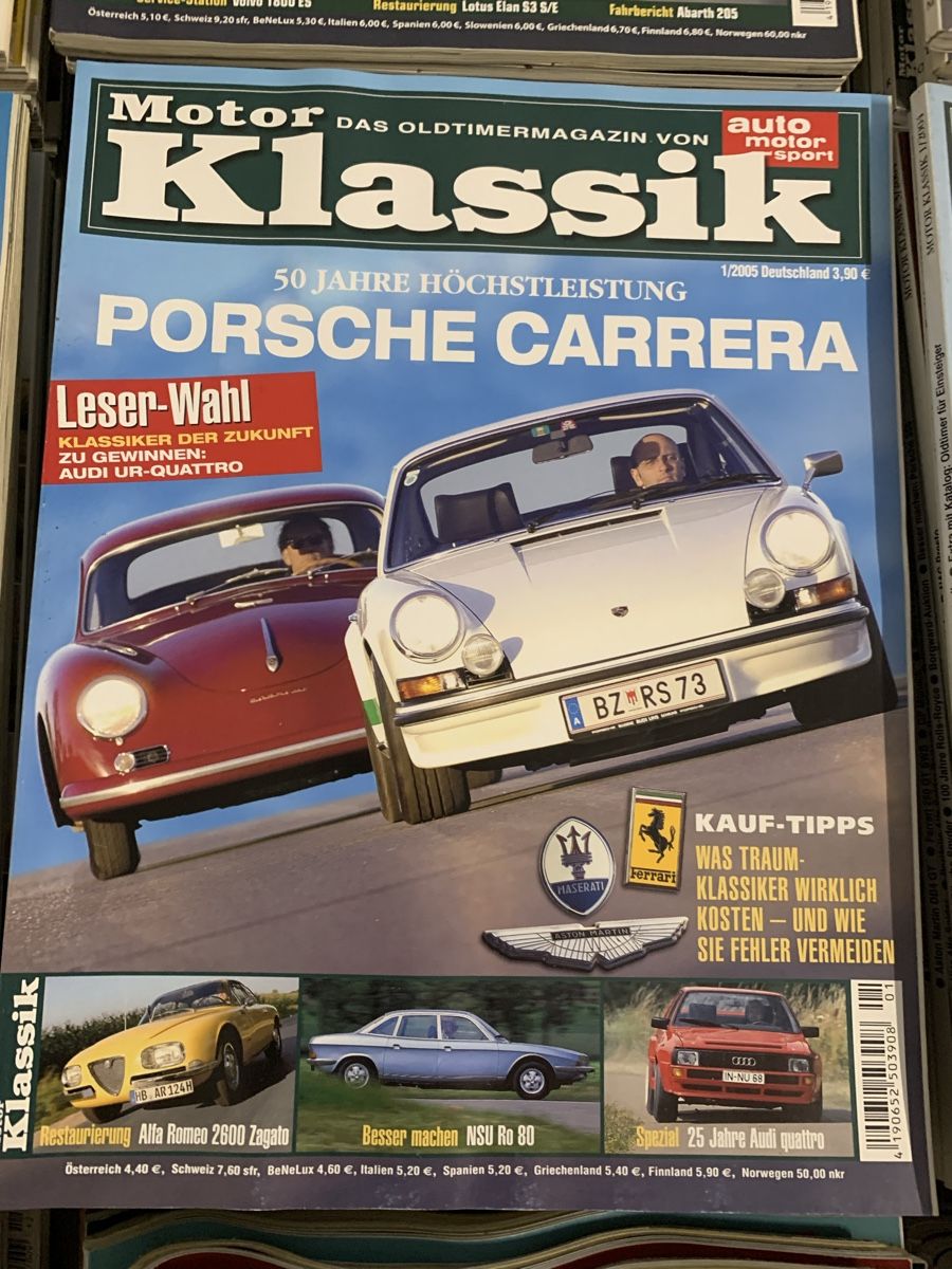 Riviste & Magazine: Motor Klassik Sammlung 1994 - 2015 – Usato da Sursee venduto da scuderiamonteleone 2