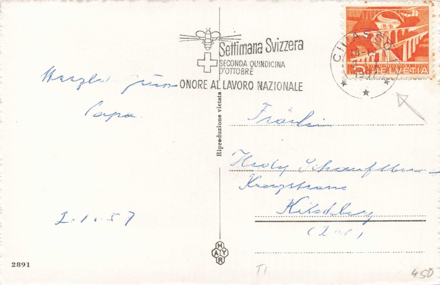 Cartes postales: Chiasso A – D'occasion à Biasca par Blenio71 1