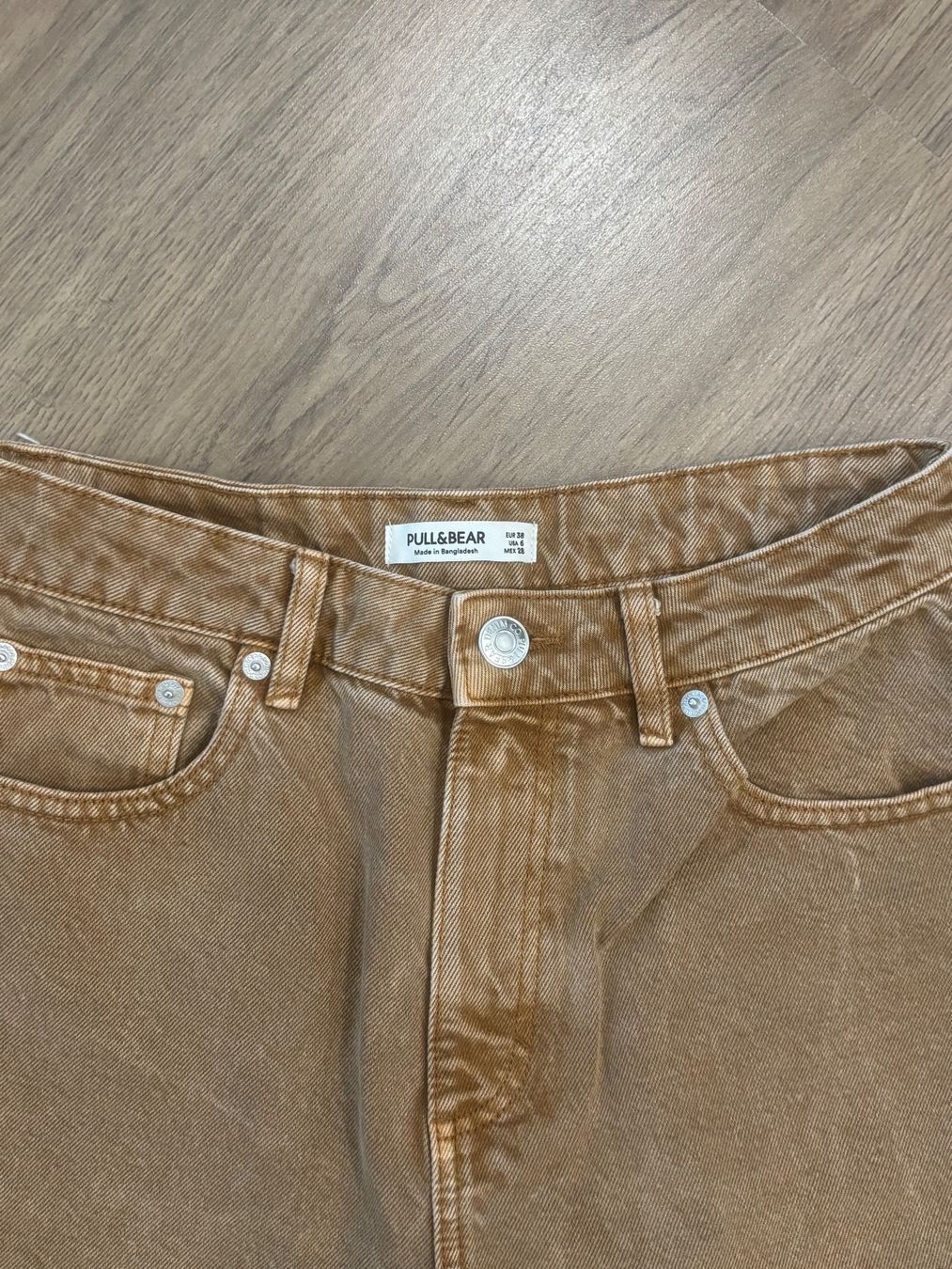 Pull&Bear Jeans: Jeans beige - Pull and Bear -  Gr. 38 – Neuf (Voir description) à Brügg BE par doppelsalchow 1