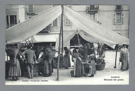 LOCARNO, *, MERCATO DEL GRANO, BELLISSIMA ANIMAZIONE