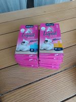 Vitakraft Liquid pour chats 6x au saumon 7x au poulet