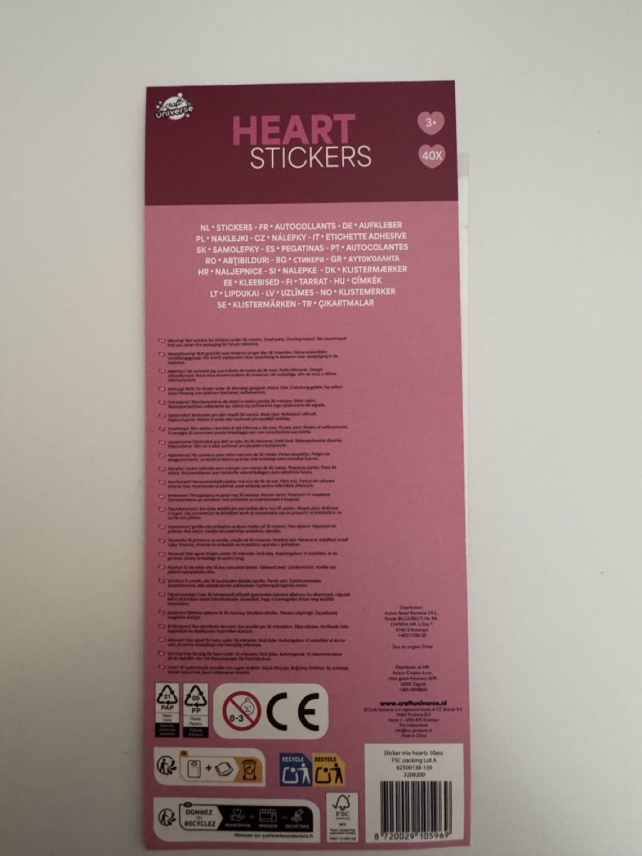 Sticker: Heart Stickers - NEW! – Nuovo e nell'imballaggio originale da Sins venduto da sum_lv6d 4