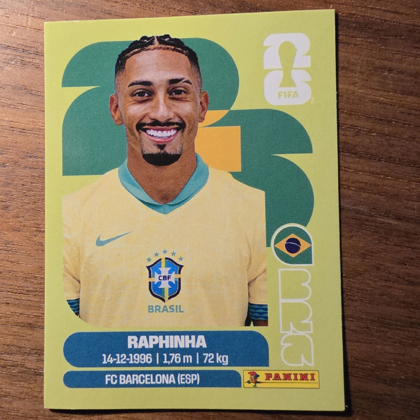 Panini Sammelbilder & Trading cards: Raphinha Panini BRA19 – Neu und originalverpackt aus Buchs AG von LogoParts