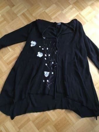 Kamuflage Jacke schwarz