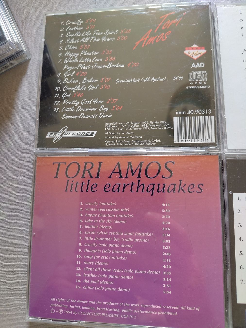 CD: 5 x Tori Amos CD's – Usato da Büsserach venduto da Bey23 4