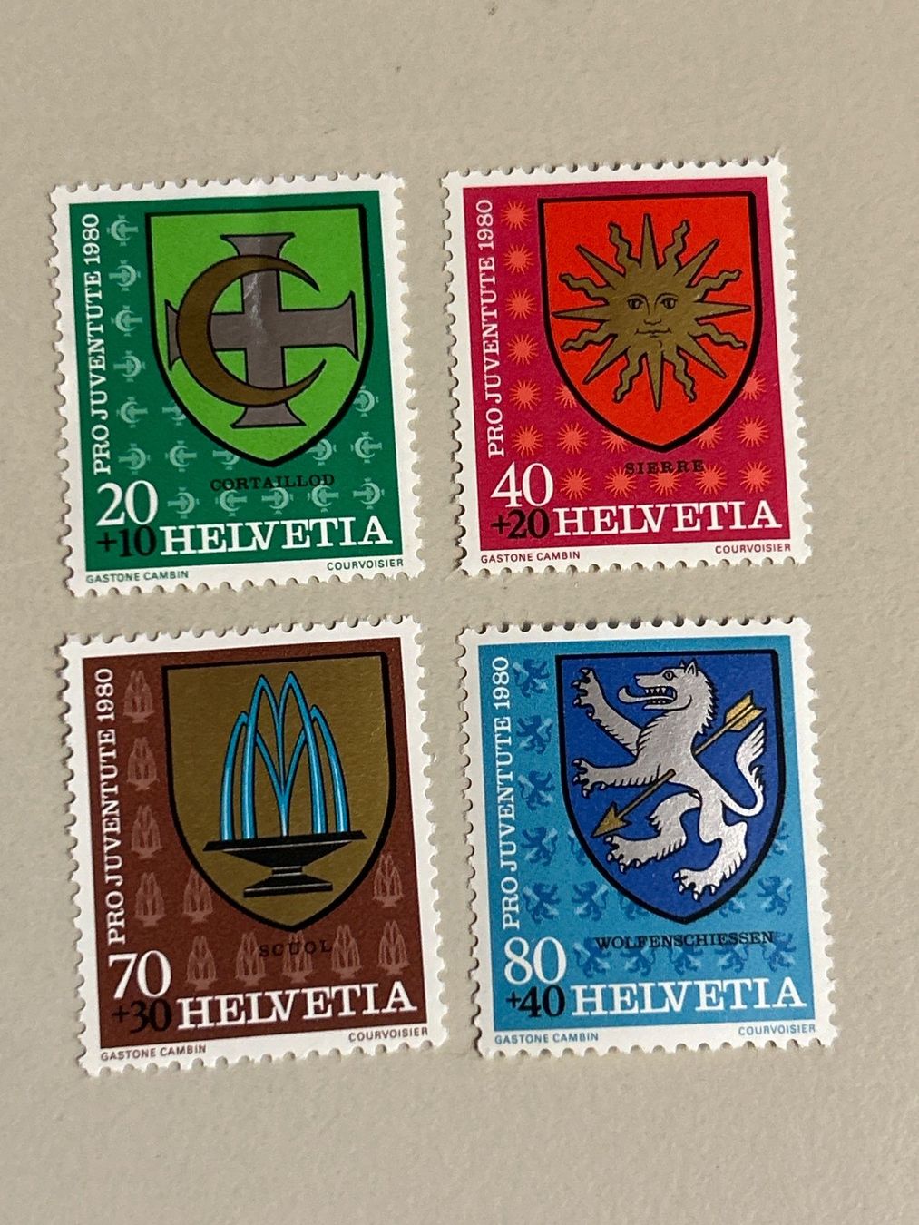 Tutti i francobolli: Briefmarke - Schweiz - Pro Juventute 1980 - postfrisch – Nuovo (secondo la descrizione) da Villnachern venduto da RicardoMary