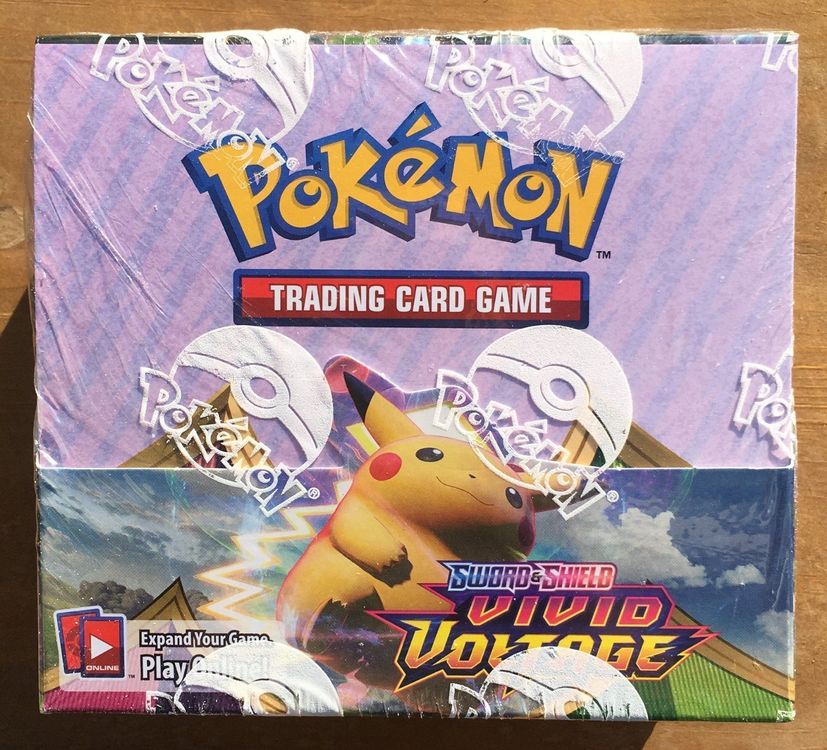 Pokémon Vivid Voltage Booster Box Display Englisch Neu Kaufen auf Ricardo